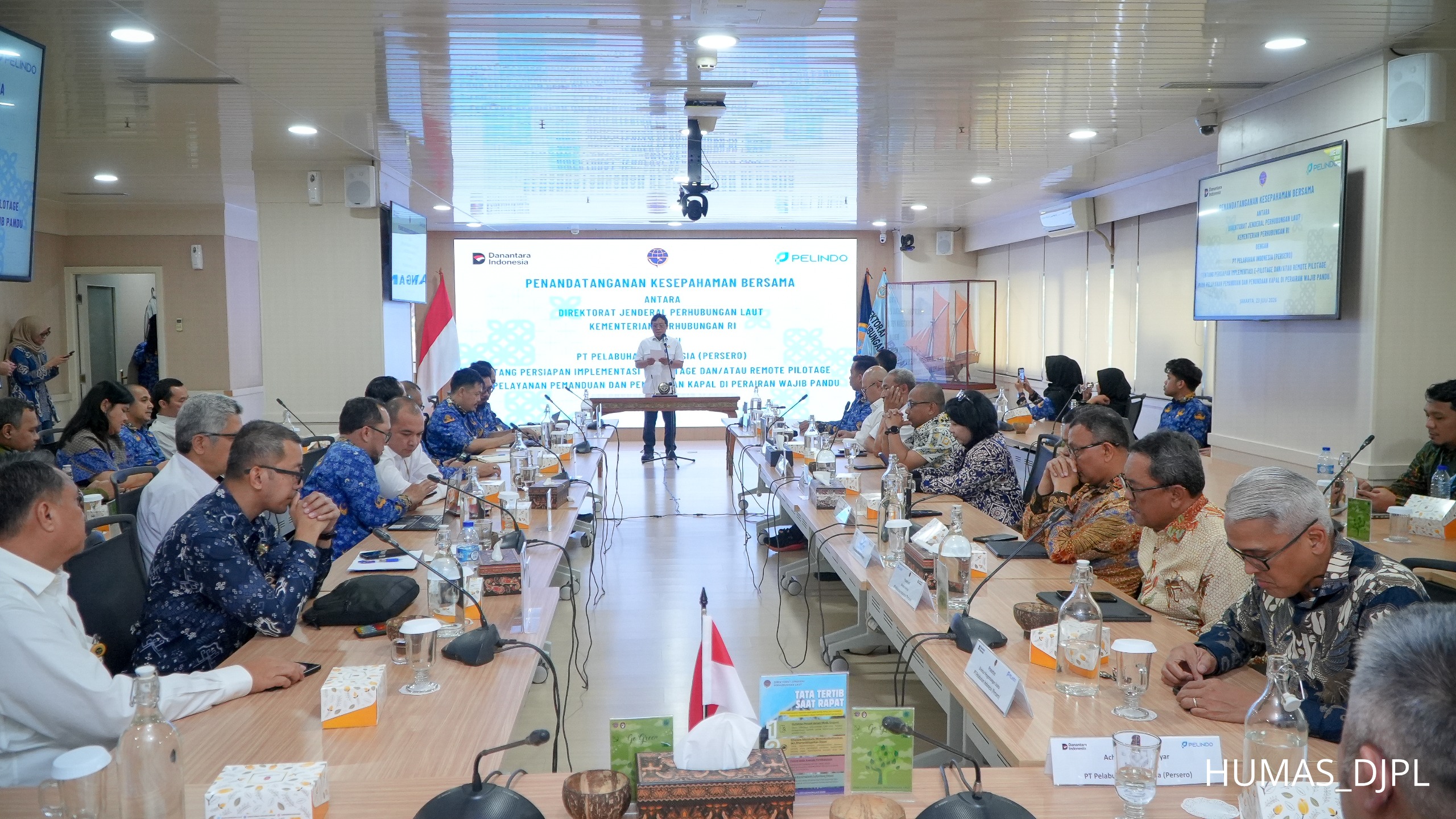 MODERNISASI LAYANAN KAPAL, KEMENHUB DAN PELINDO SIAPKAN IMPLEMENTASI E-PILOTAGE PADA PERAIRAN WAJIB PANDU